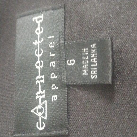 Connected Apparel Black And Pink. Dress - Picture 6 of 6